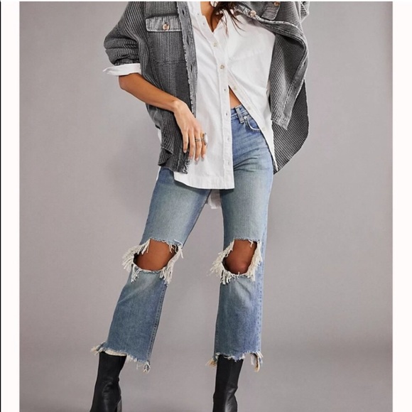 Free People / We the Free Maggie Jeans - Picture 3 of 13